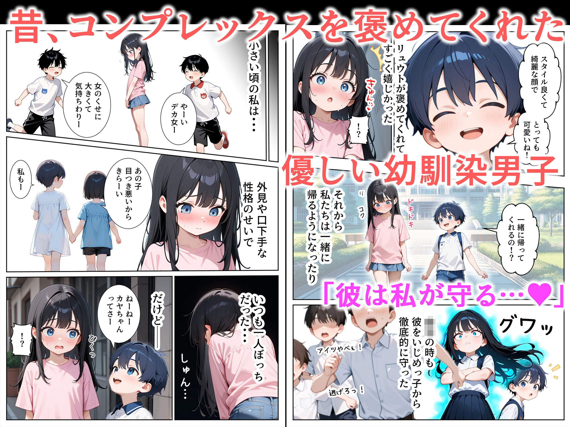 口下手なJ◯彼女の発情セックス - サンプル画像 2