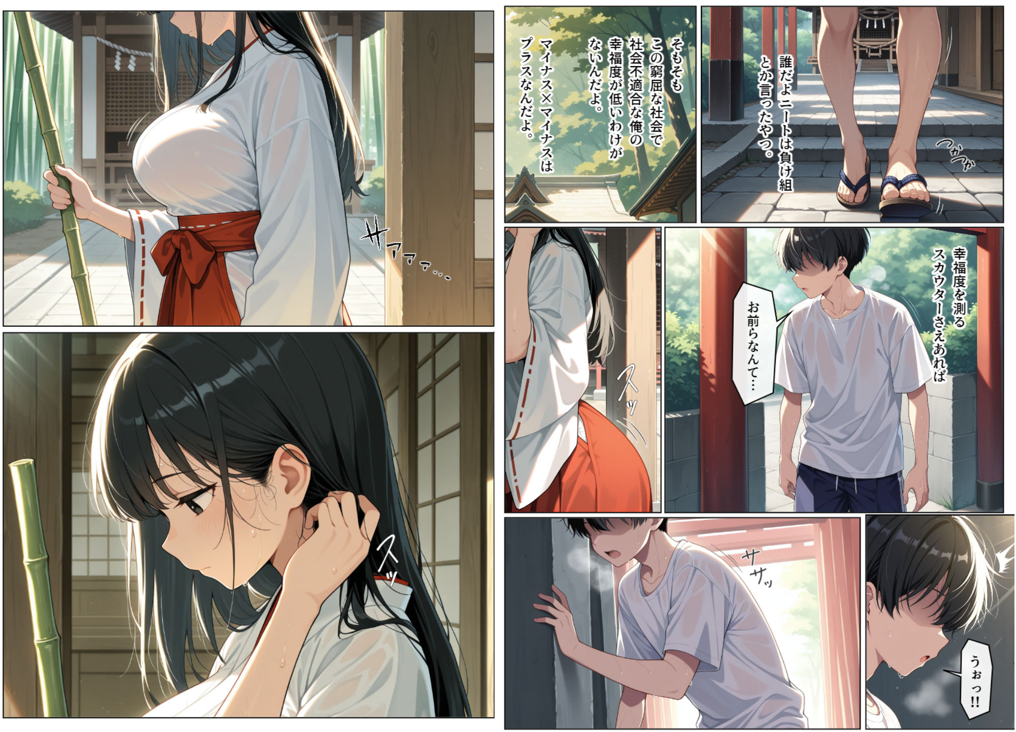 淫夏（いんか）―灼けつく季節に理性は溶けてゆく― - サンプル画像 3