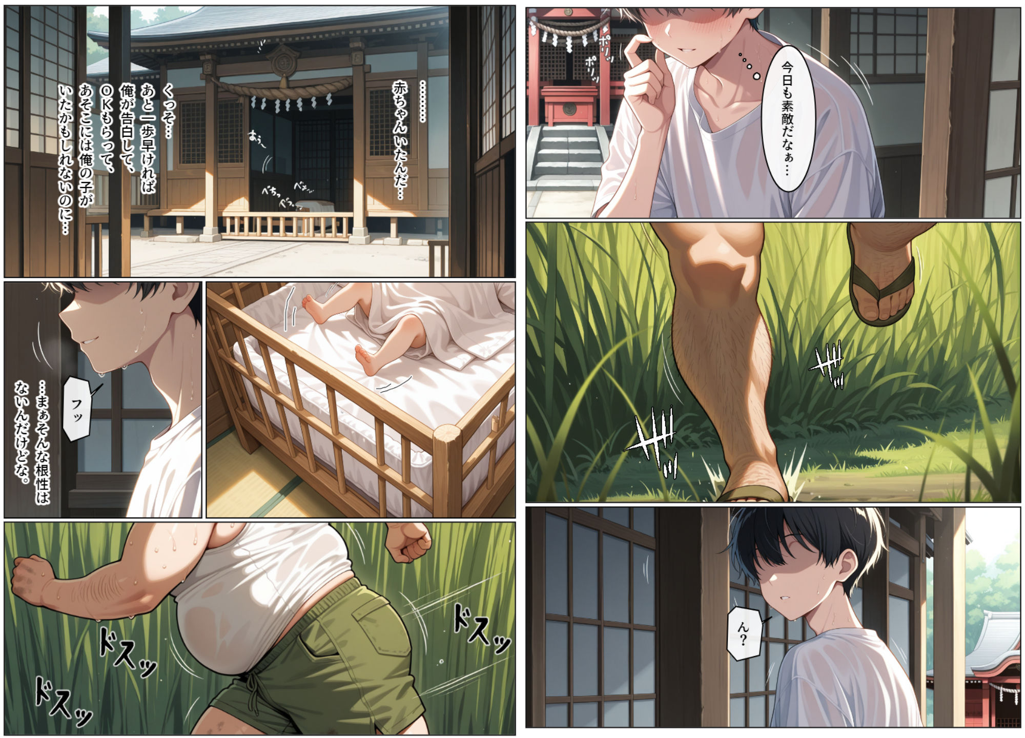 淫夏（いんか）―灼けつく季節に理性は溶けてゆく― - サンプル画像 4