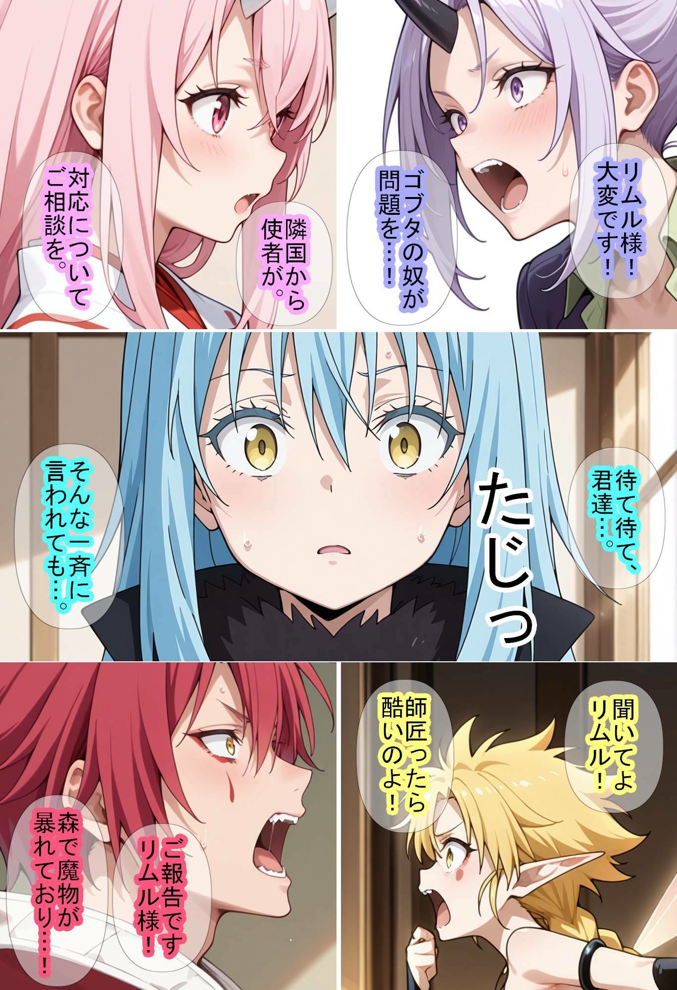 【転〇ラ】智慧之王先生に任せたら全て上手く行った件 - サンプル画像 1
