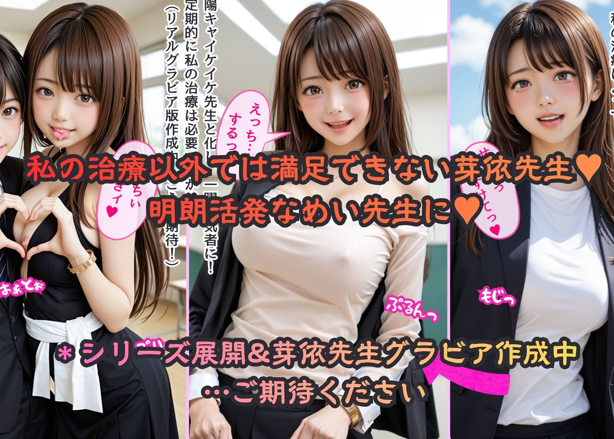 名門女子校の悩める女子校生マル秘治療大作戦（教師編）  その後の芽依先生 - サンプル画像 10