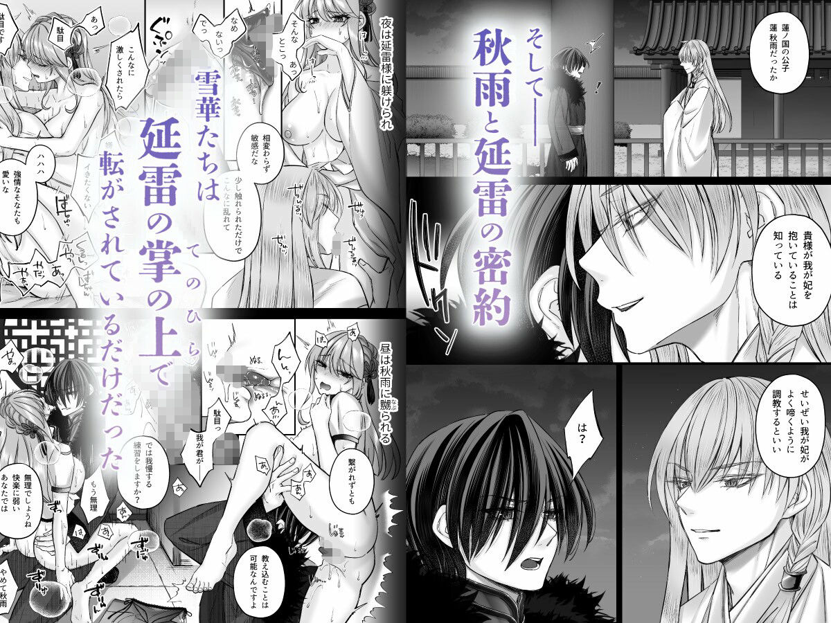 愛さなければ、幸せだったのに 〜ある悪役公主の婚姻、それに伴うヤンデレ公子と放蕩王の執愛について〜【上巻】 - サンプル画像 5