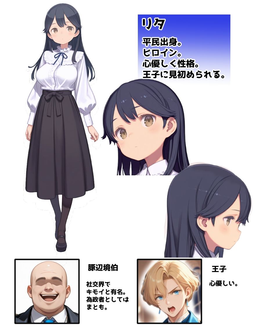 婚約破棄された悪役令嬢が豚貴族に嫁がされて来たので堕とす。あとヒロインも愛人する。 - サンプル画像 10