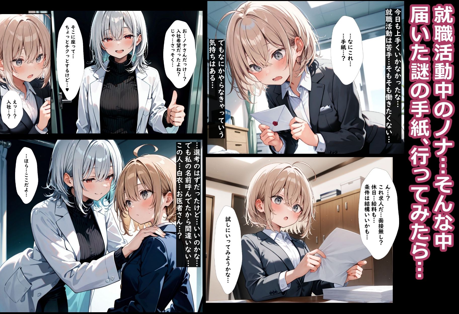 特殊能力ふたなりで能力回復えっち - サンプル画像 1