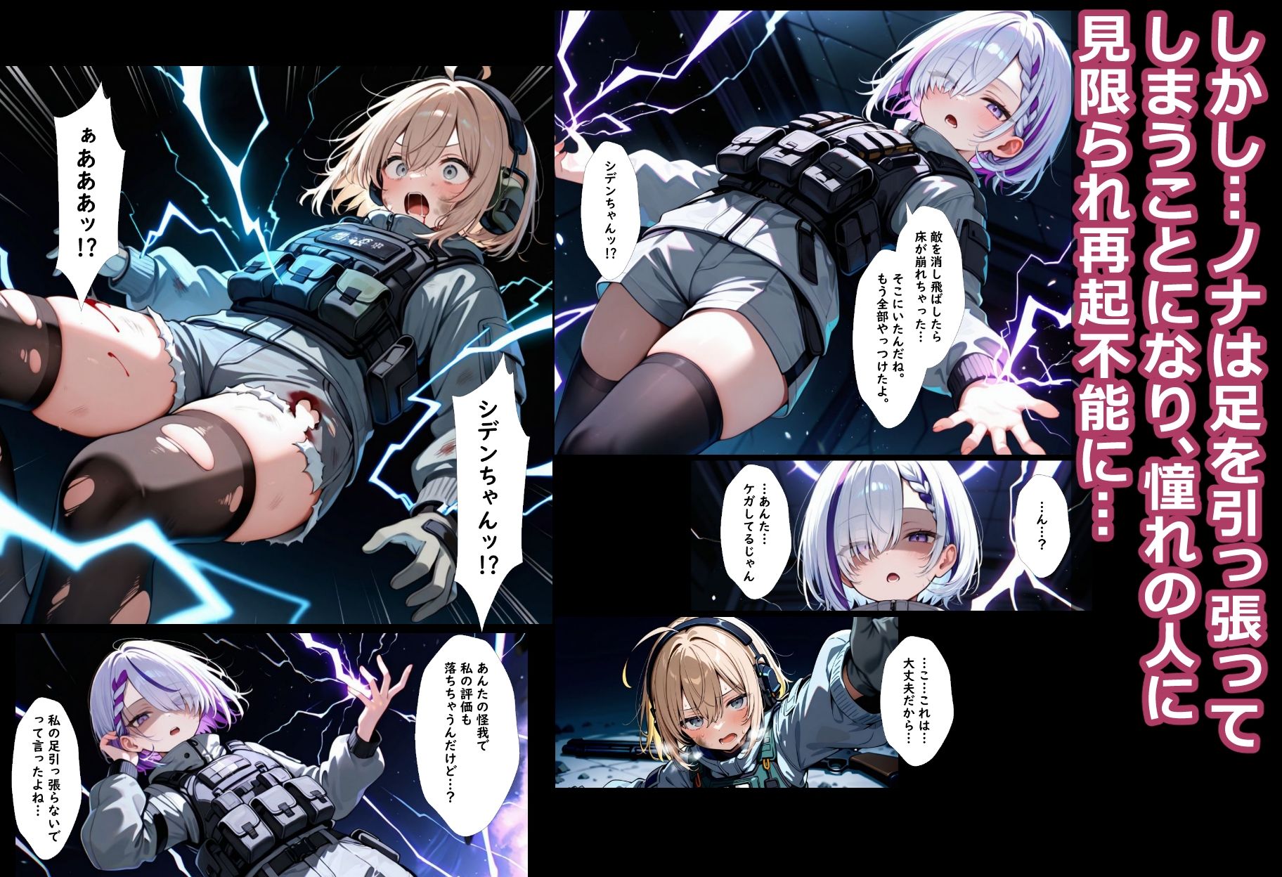 特殊能力ふたなりで能力回復えっち - サンプル画像 5