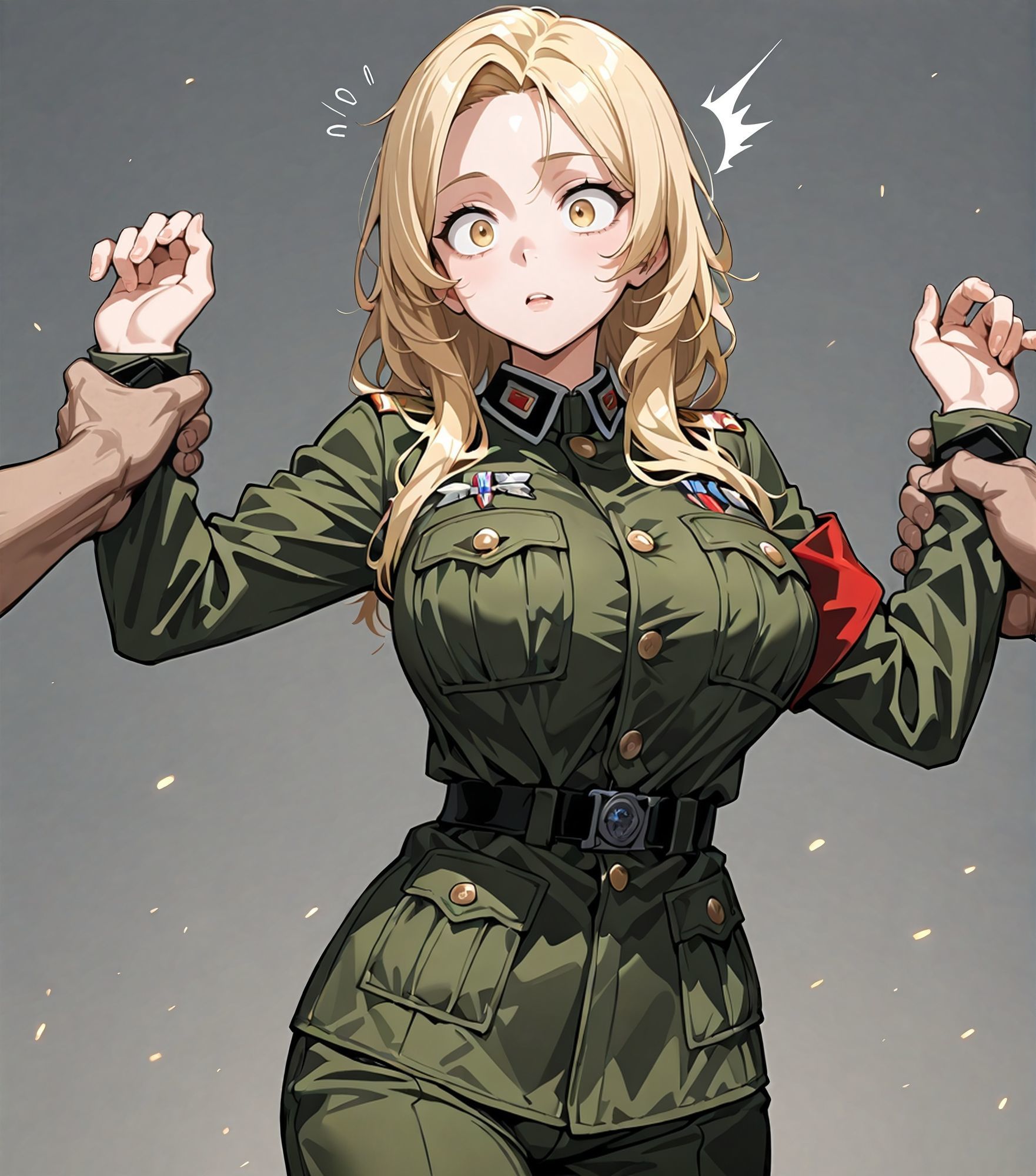 戦争に負けた女の子 - サンプル画像 1