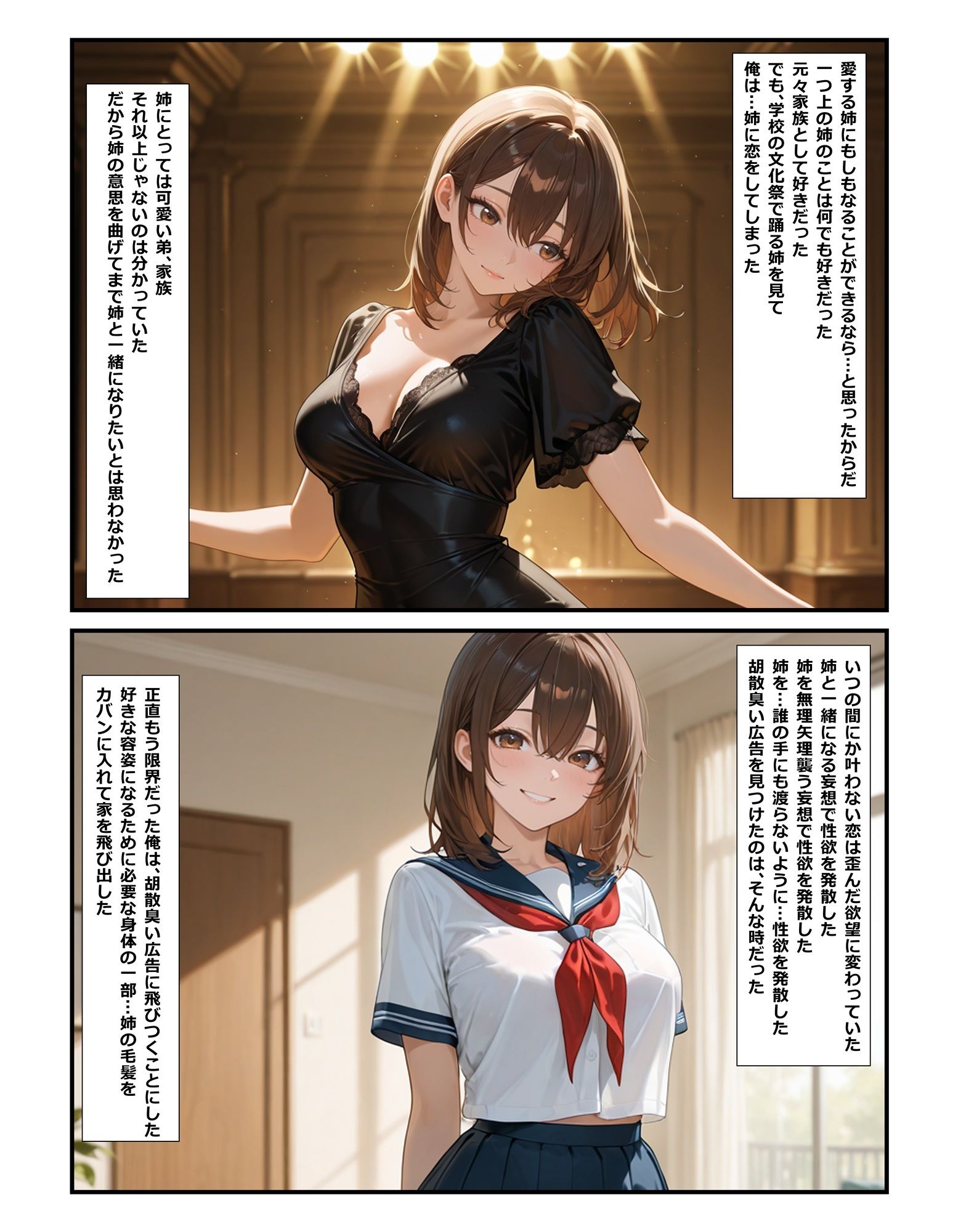 姉の身体になってヤりたいこと - サンプル画像 2