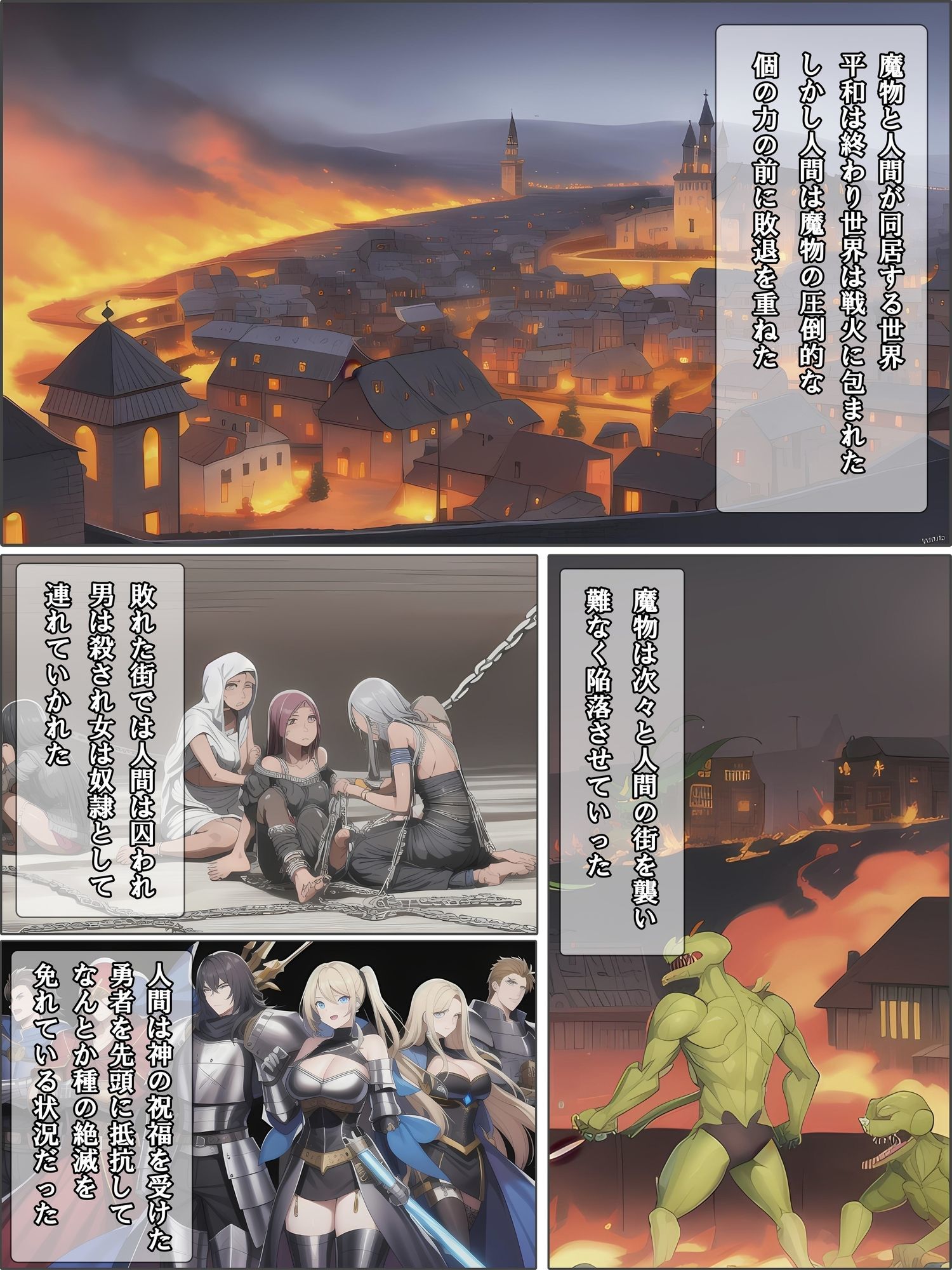 転生ガチャに失敗した俺は雌奴●に転生させられた - サンプル画像 2