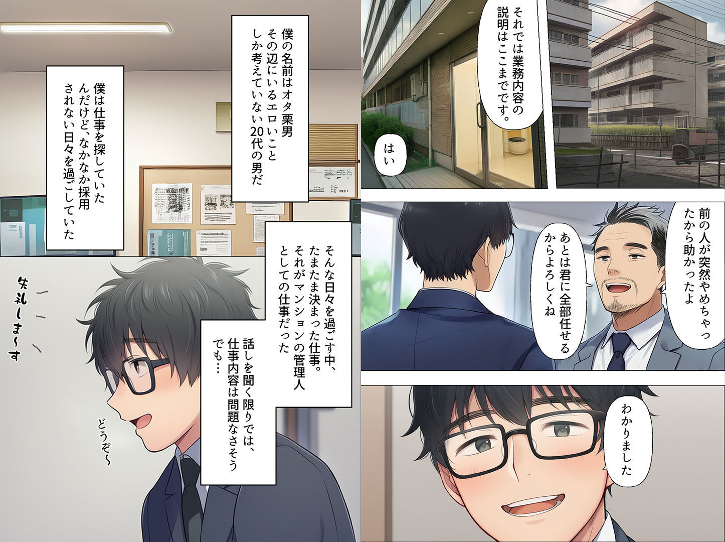 まさか僕が元同級生しか住んでいないマンションの管理人になるとは - サンプル画像 2