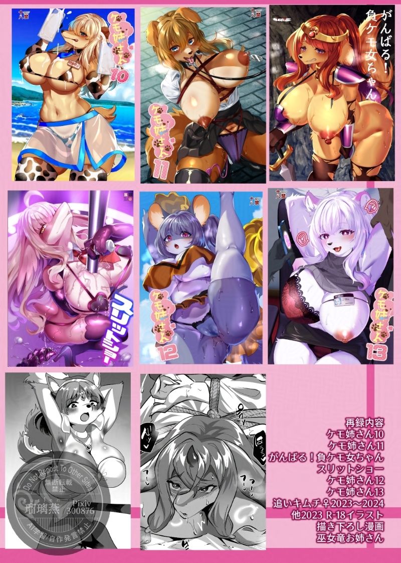 ケモ姉さん再録3＋ - サンプル画像 2