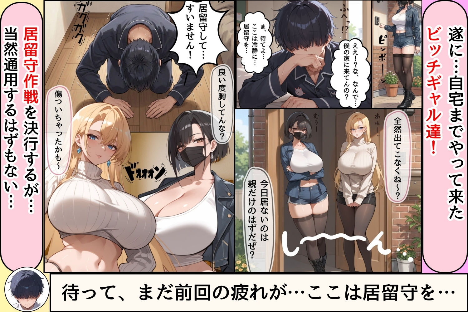 女子校生彼氏持ちのビッチ達がボクのチ○コで遊んだ結果 もう僕以外では満足出来なくなった件  ファイナル - サンプル画像 1