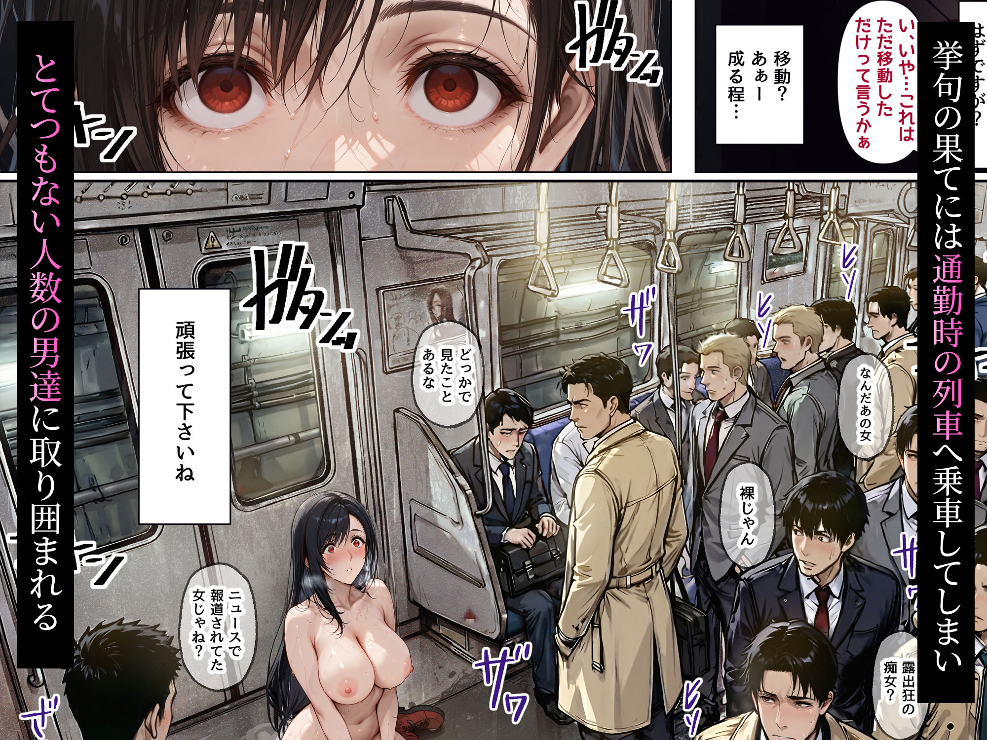 女復讐者は返り討ちに遭い、市民の慰安係へ堕ちる - サンプル画像 9