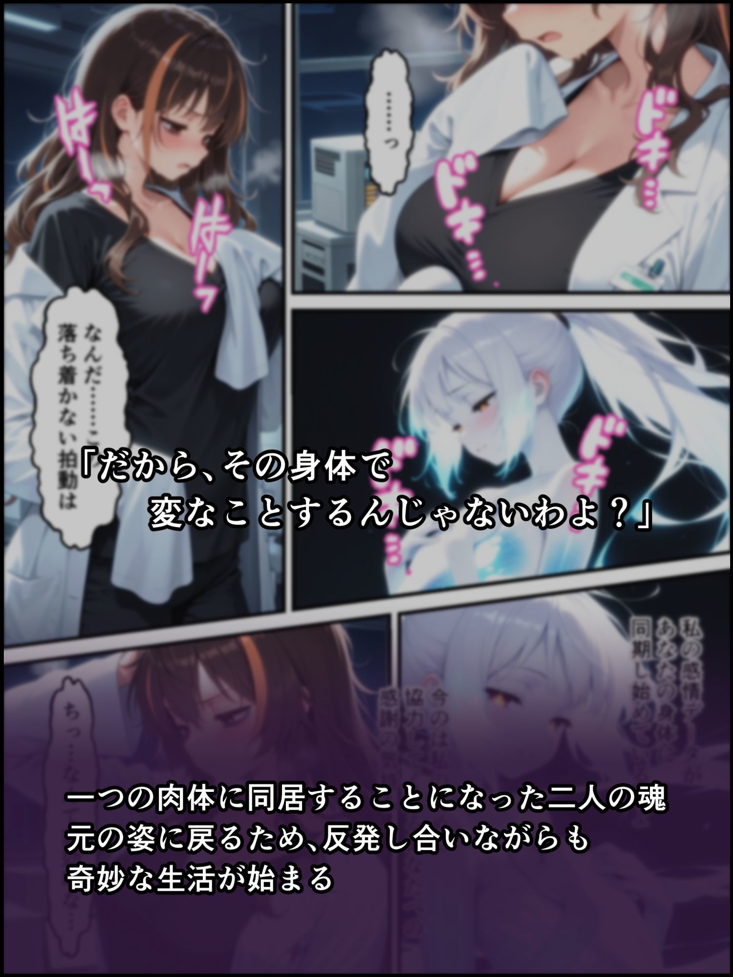 蝕宴のコラプティオ 美人研究者に憑依され美少女に変えられた天才○校生が、オスを喰い漁る黒ギャル淫魔に堕ちるまでの1ヶ月間 - サンプル画像 5