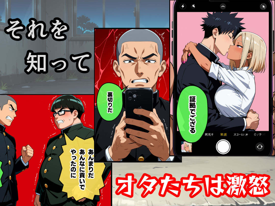 オタクを舐めたギャルを集団で犯し尽くす - サンプル画像 5