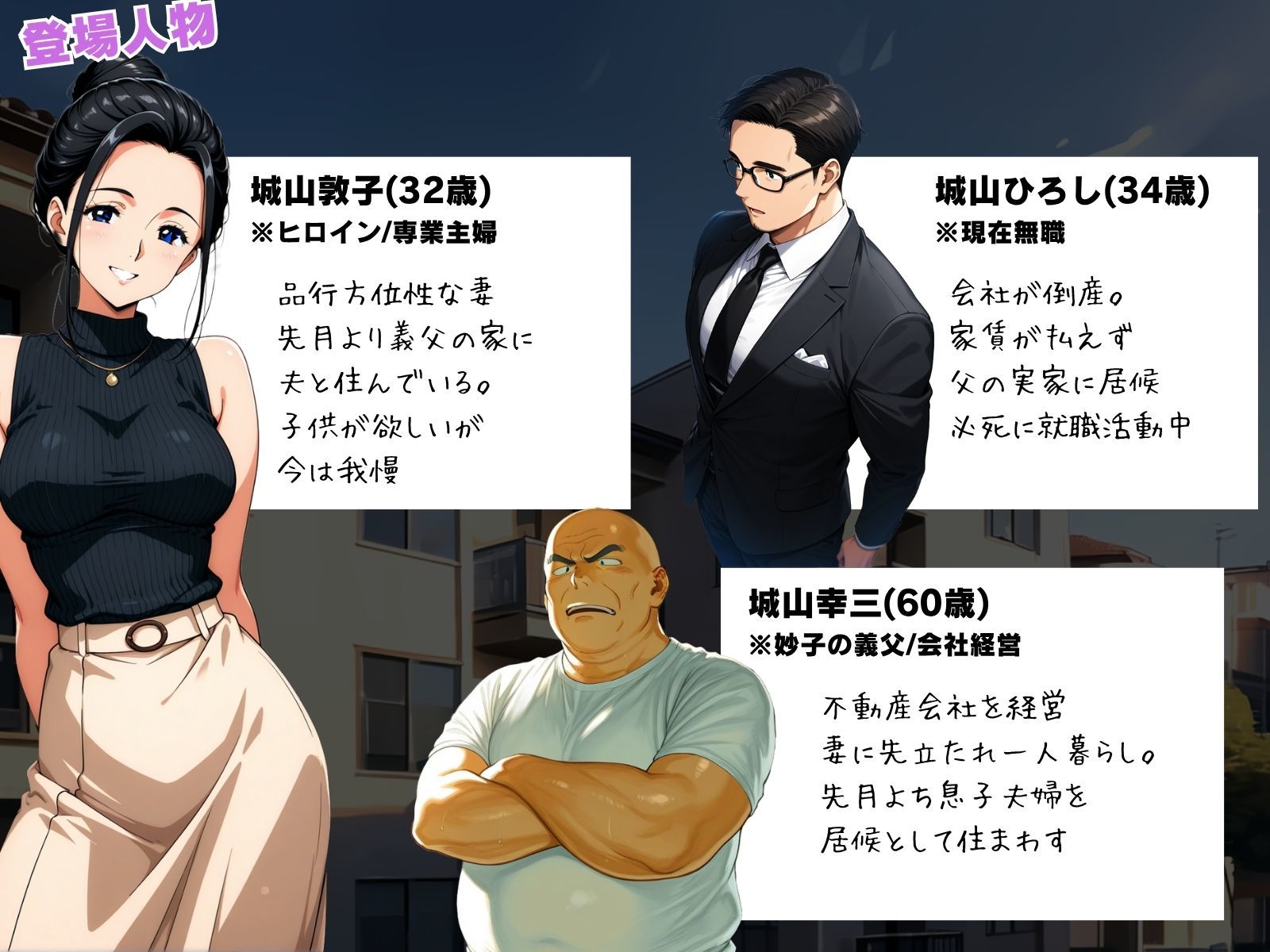 義父の計画 6 〜居候受精〜 敦子編 （上巻） - サンプル画像 1