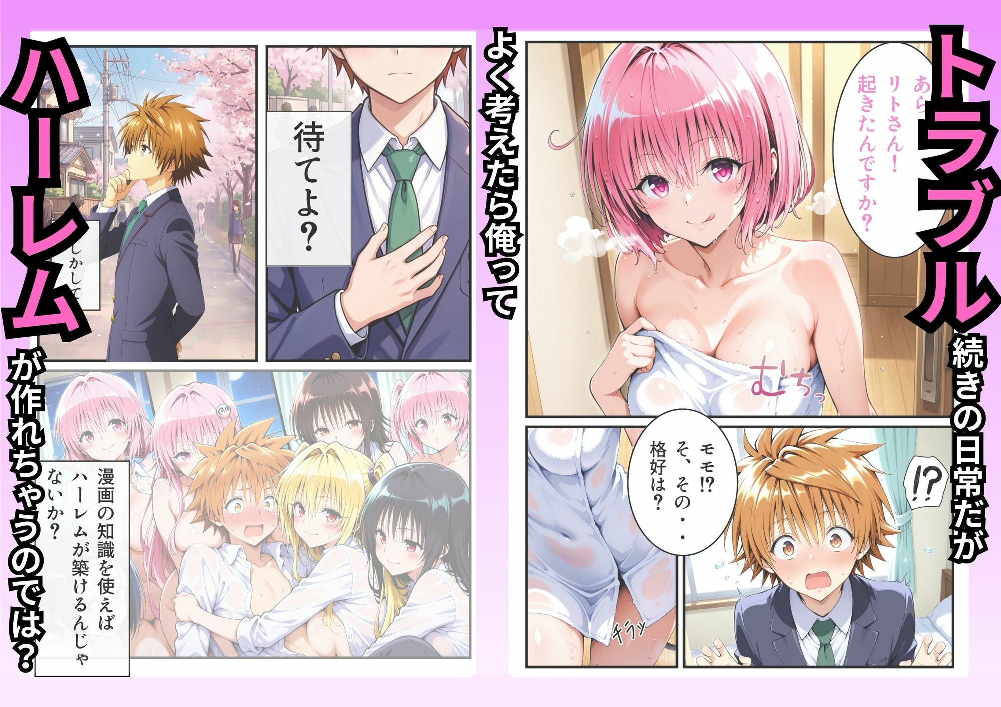 転生したら結城リトだった件 - サンプル画像 2