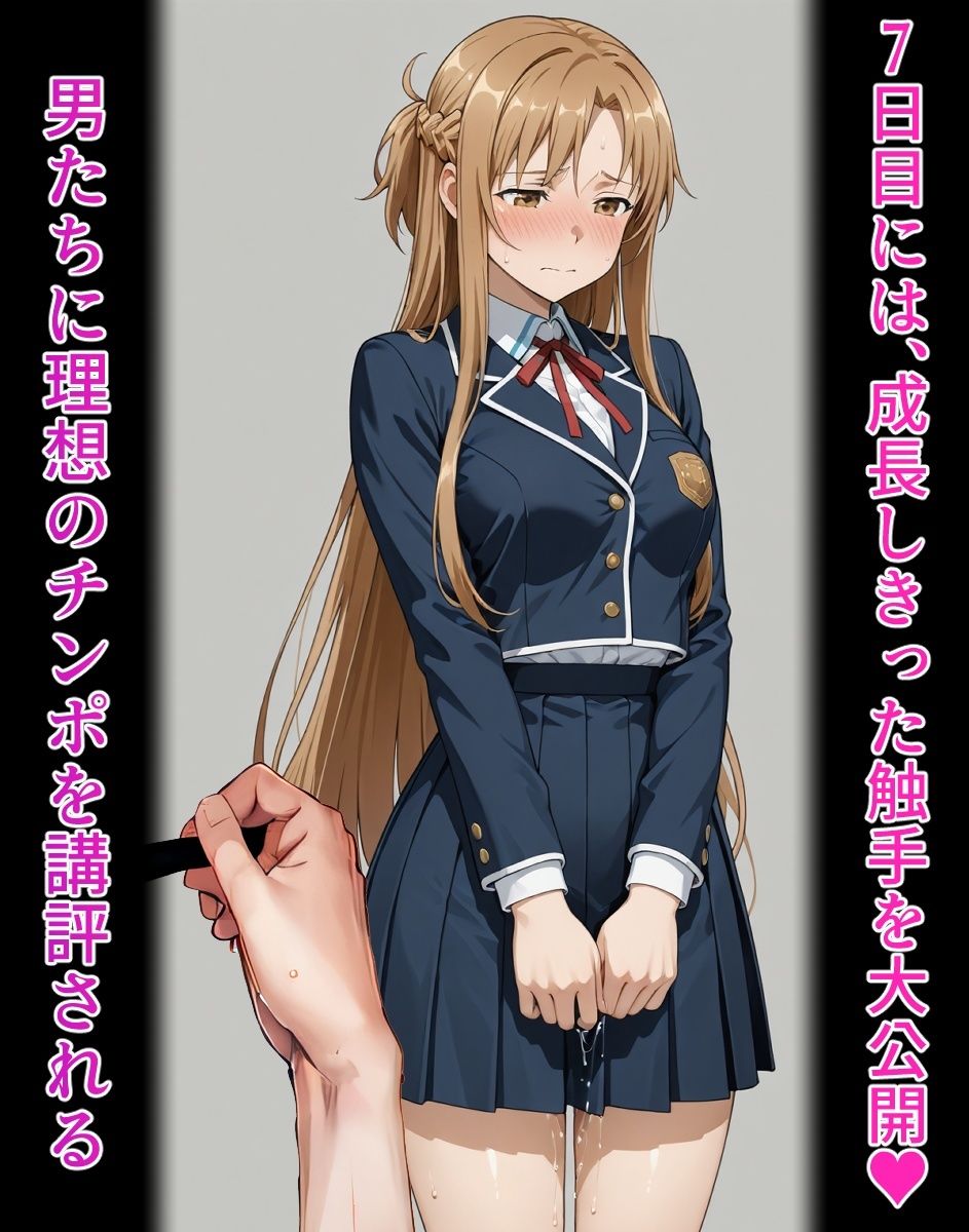 結〇明〇奈【イけばイくほど、成長する触手パンツ＆プラグとの一週間】 - サンプル画像 5