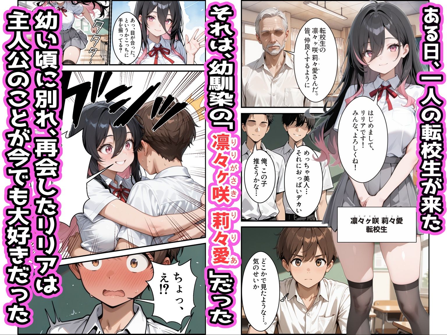 再会した幼馴染がサキュバスだった件 〜エロすぎる幼馴染が毎日搾り取ってくるんだが〜 - サンプル画像 1