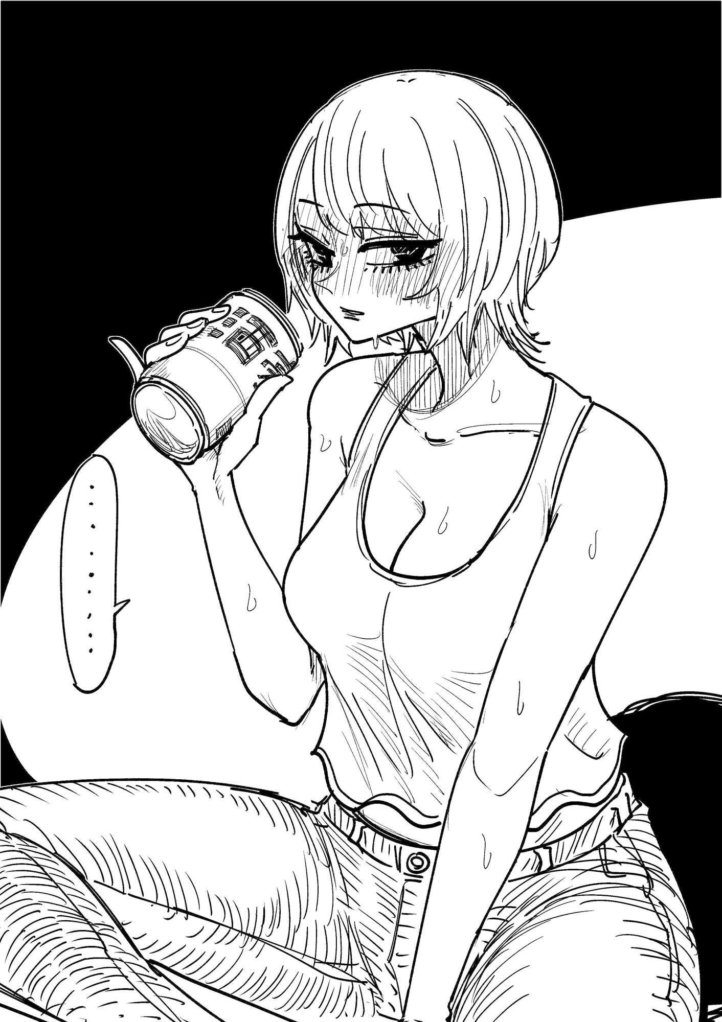 サバサバボーイッシュを目指してる女子大生（先輩 - サンプル画像 3