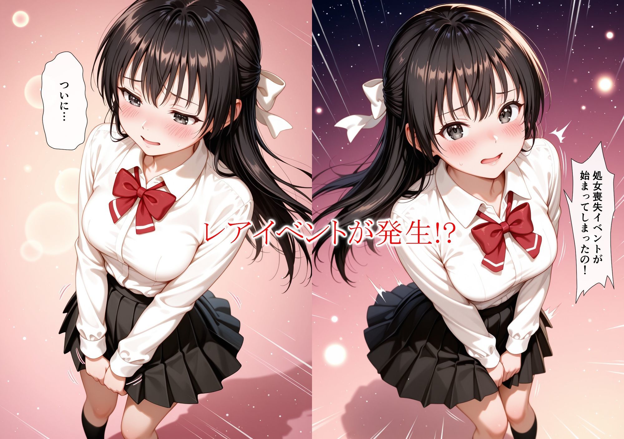 デレた有〇パンツあやとり処女喪失お祭りで浴衣野外セックス混浴 - サンプル画像 1