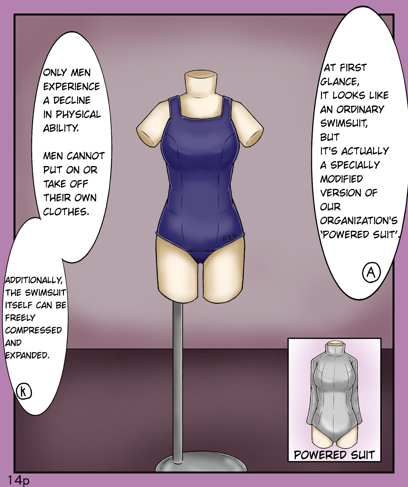 【Girls world side FSG 】【Girls world side FSG＋】ENG ver. Two-piece set - サンプル画像 4