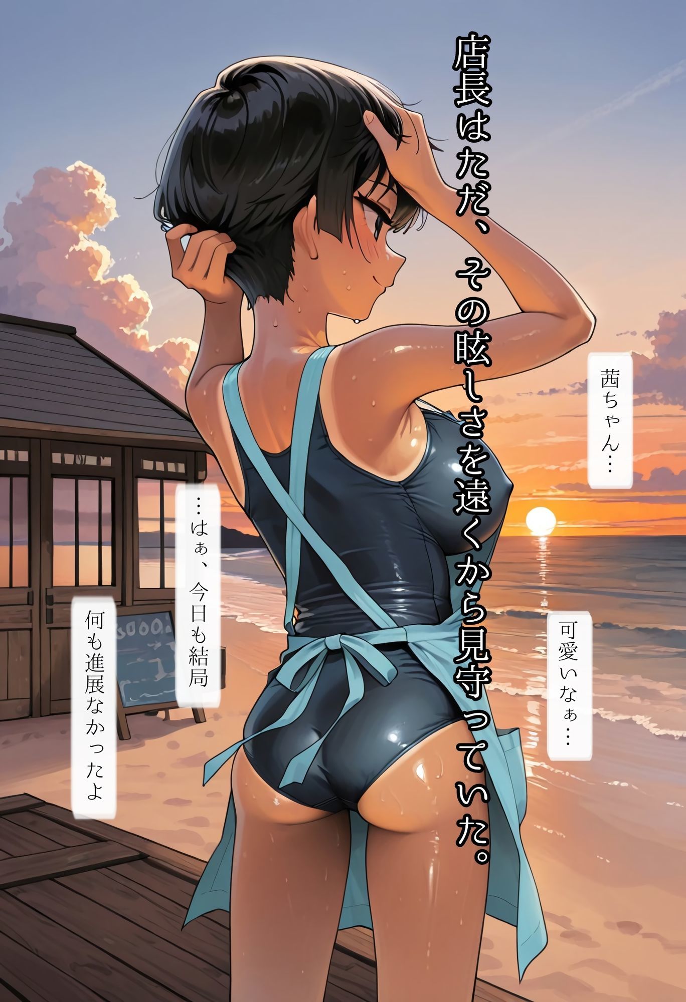 海の家の少女（ルートB） - サンプル画像 5