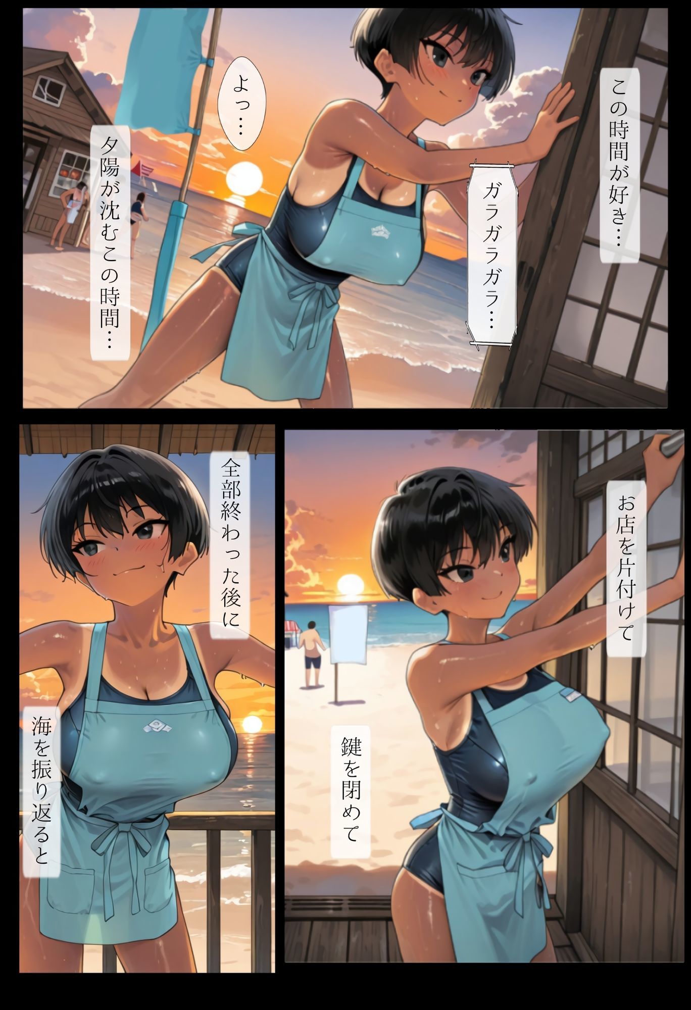 海の家の少女（ルートB） - サンプル画像 9