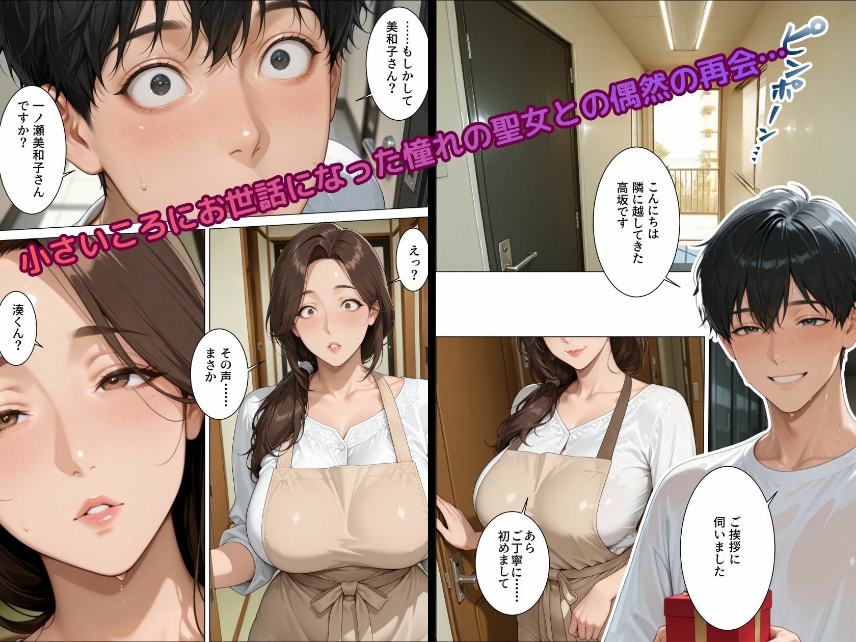 隣の聖女は俺のもの 快楽マッサージで堕ちに堕ちるっ - サンプル画像 2