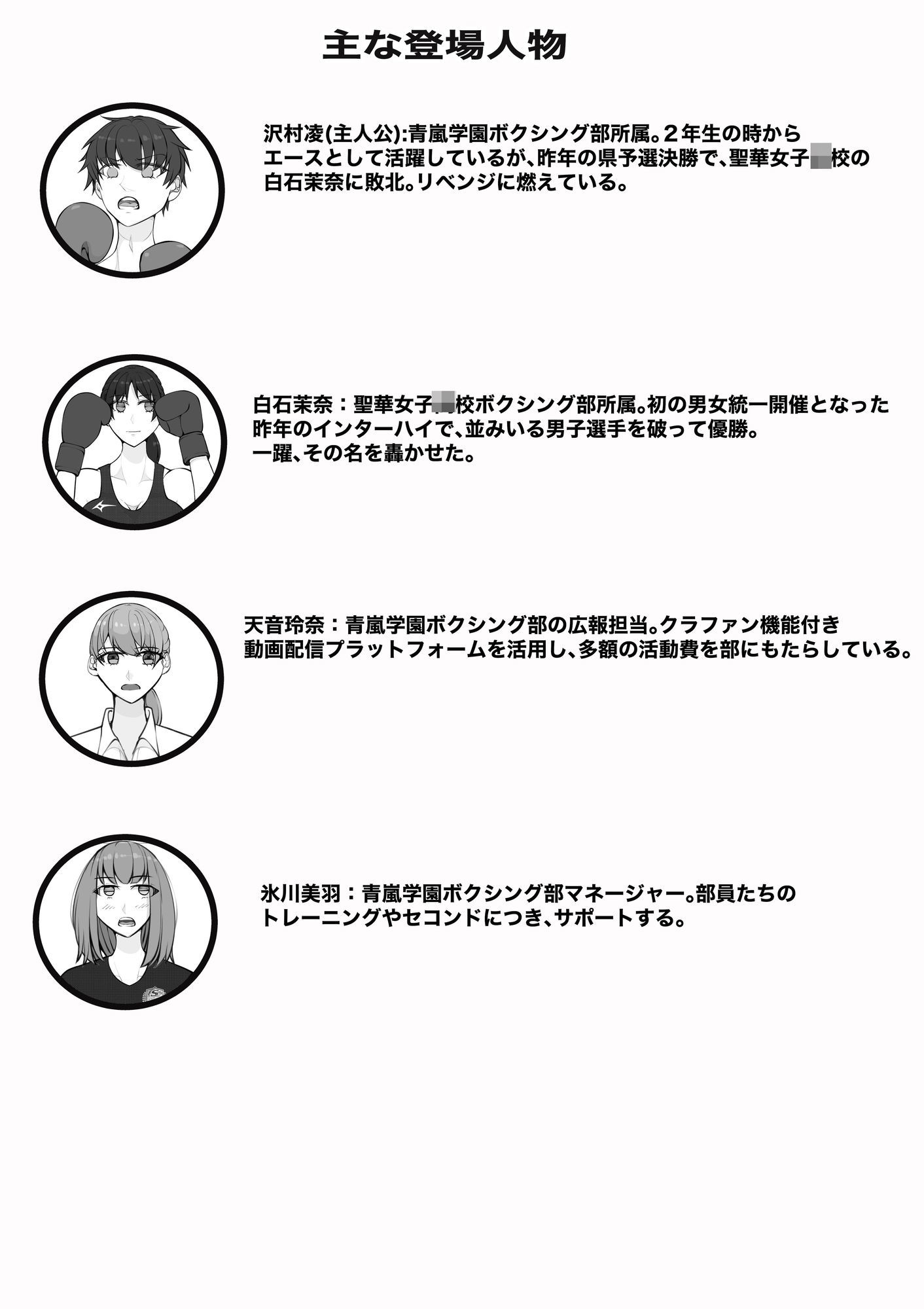 負け役の男子ボクサー1 - サンプル画像 1