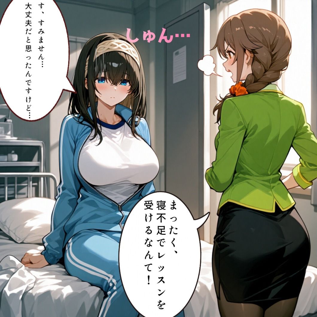 アイマスお仕置き漫画Vol.2鷺沢さん、お尻を出して下さい - サンプル画像 4