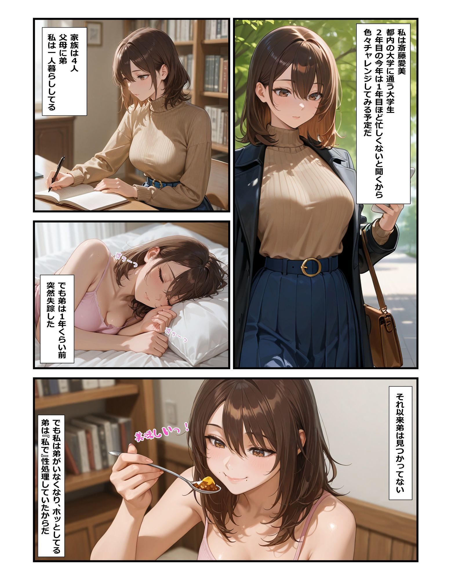 もう一人の私がAVに出ていたせいで  ビッチ扱いされて妊娠までしちゃいました - サンプル画像 1