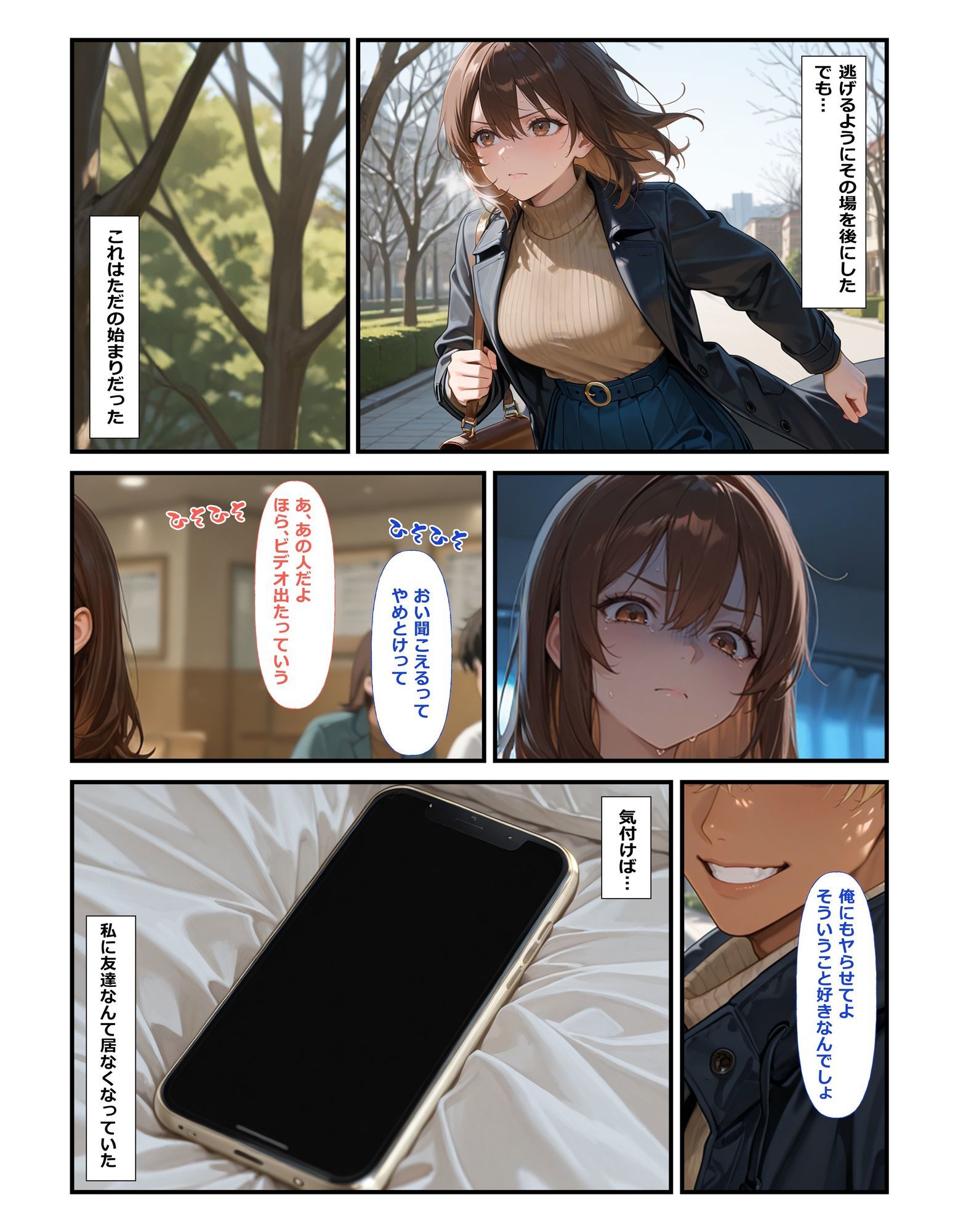 もう一人の私がAVに出ていたせいで  ビッチ扱いされて妊娠までしちゃいました - サンプル画像 7