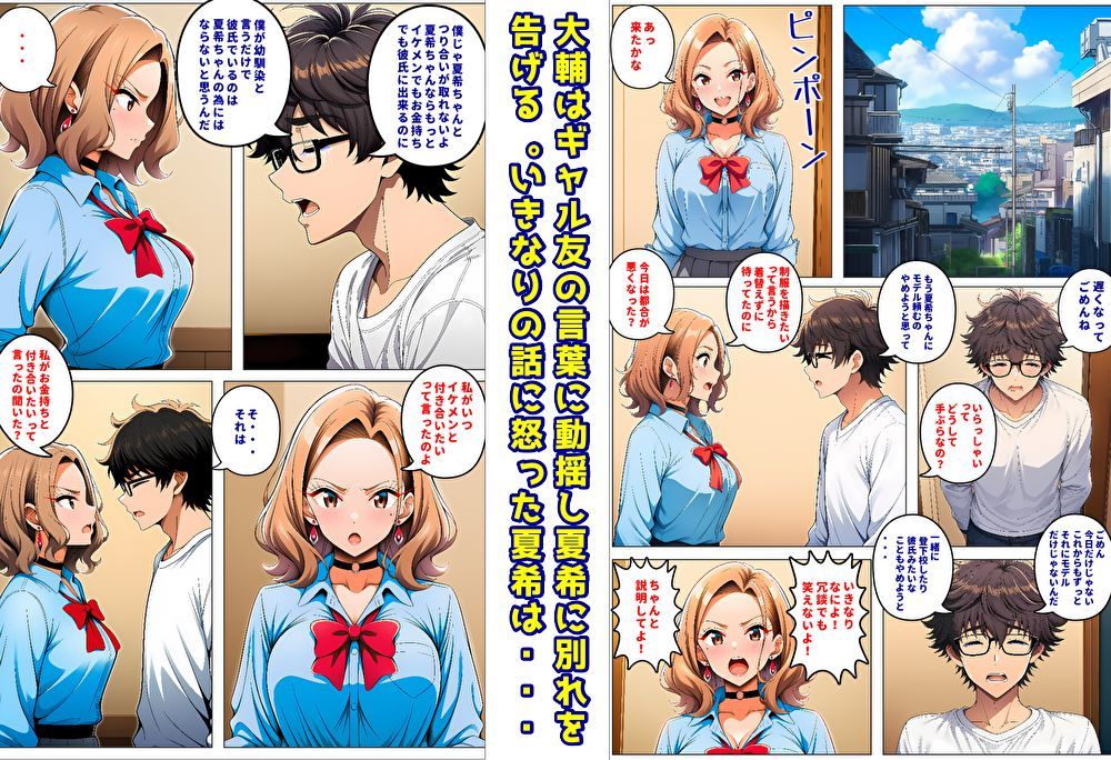 人気読モのギャル幼馴染は、みんなには塩対応なのに僕には世話焼きでデレる - サンプル画像 3
