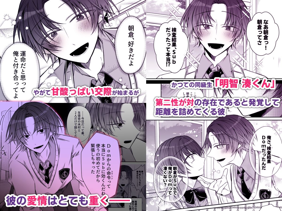 激重愛情を抱えたお医者さんなDomの湊くんは本能を煽るのが上手 - サンプル画像 1