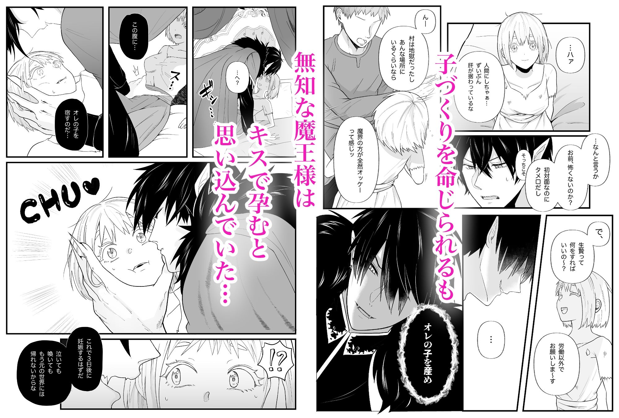 無知な魔王様は子づくりがしたい - サンプル画像 2