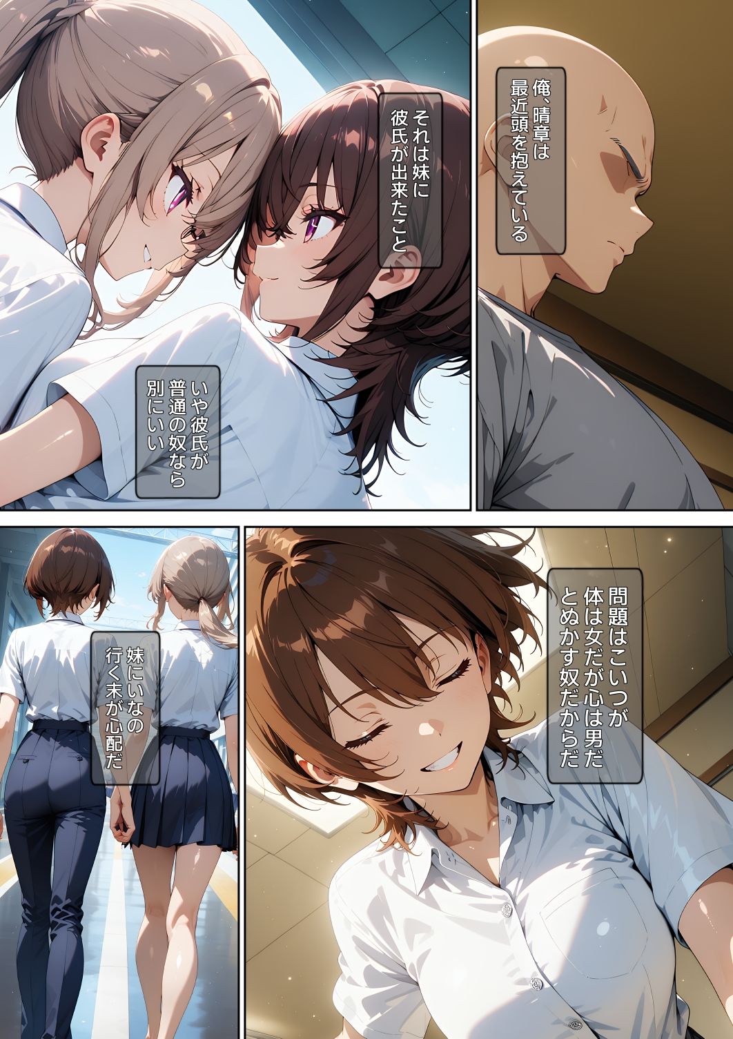 【漫画】横取レ〇プ02 - サンプル画像 1