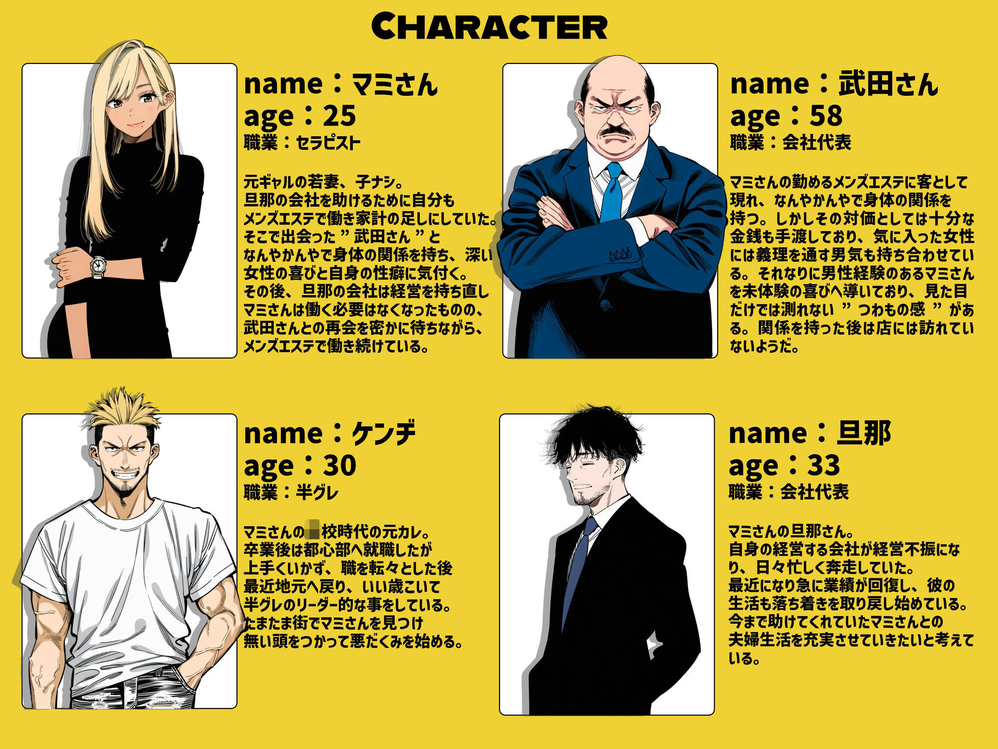 【続編:若妻マミさん2】人妻達の憂鬱  メンエス勤務の若妻マミさん2武田さんvs元カレ編 - サンプル画像 1