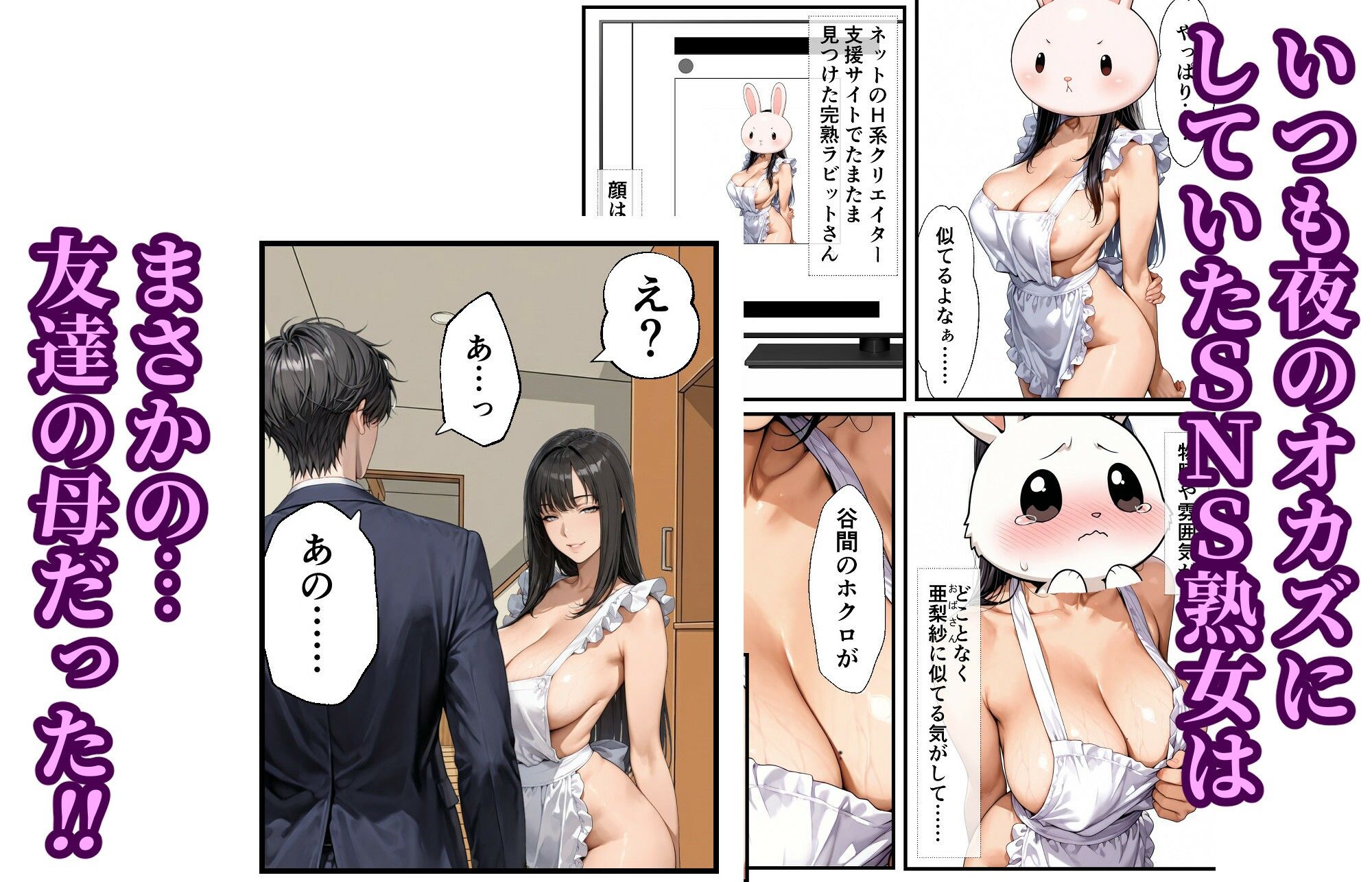 友達の母 〜オトコ日照りのシングルマザー〜 - サンプル画像 2