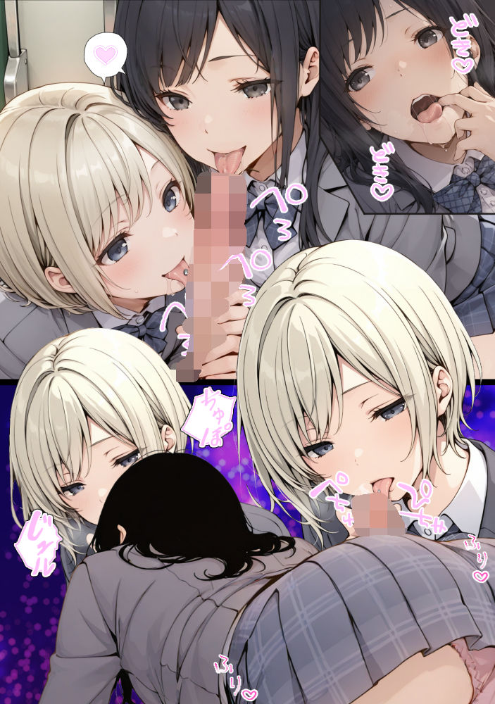 気の弱い黒髪少女が電車で痴●に遭って抵抗できず穢される漫画 - サンプル画像 9