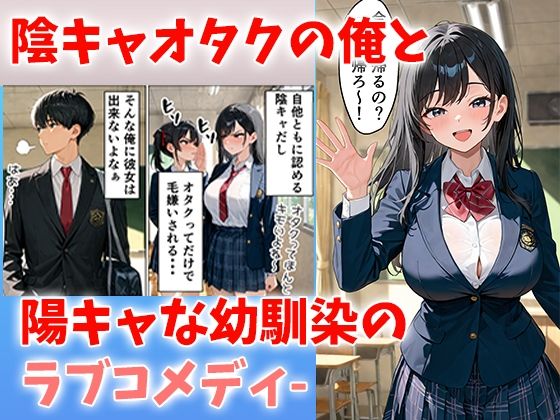 陰キャの俺が人気者の幼馴染とイチャラブセックス - サンプル画像 1