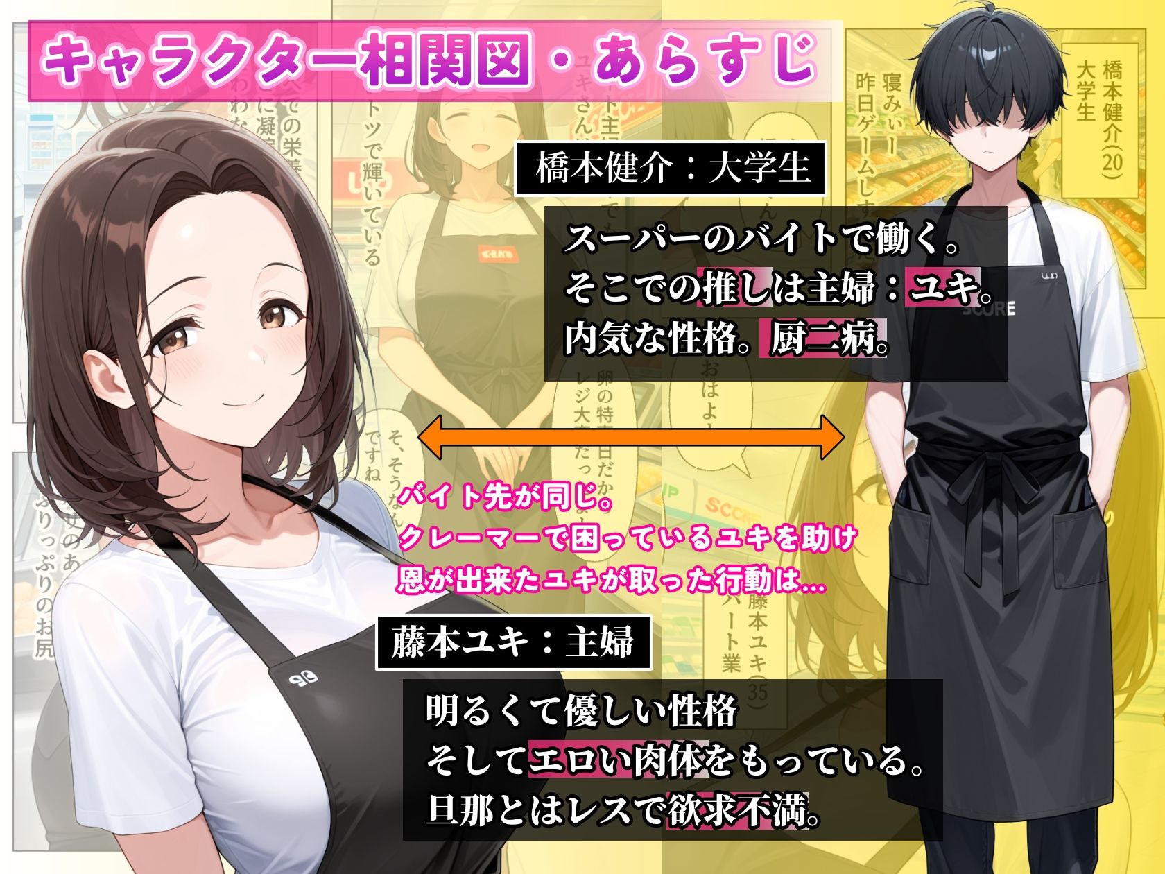 バイト先のむちむちデカ乳輪人妻と濃厚イチャラブセックスした話 - サンプル画像 1