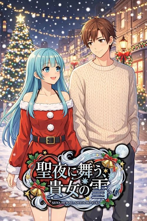 【断髪漫画】聖夜に舞う、貴方の雪 - サンプル画像 1