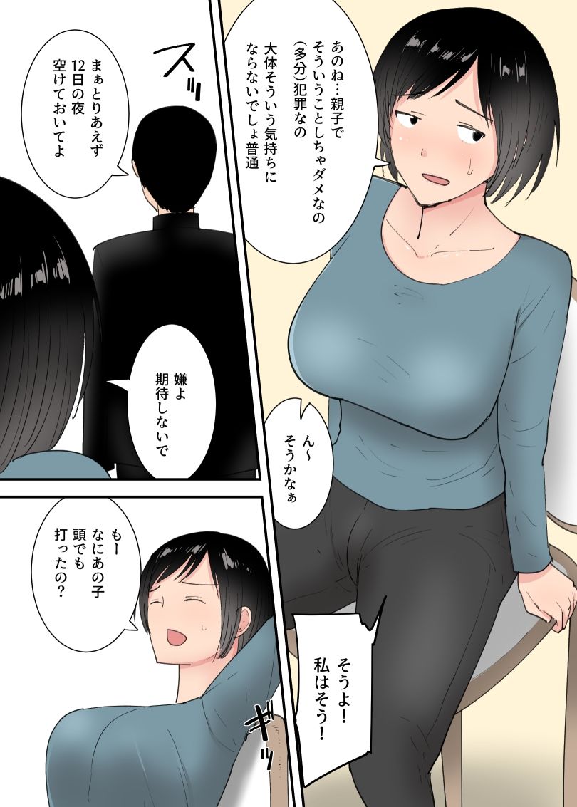 母さんとセックスした三日間 - サンプル画像 1