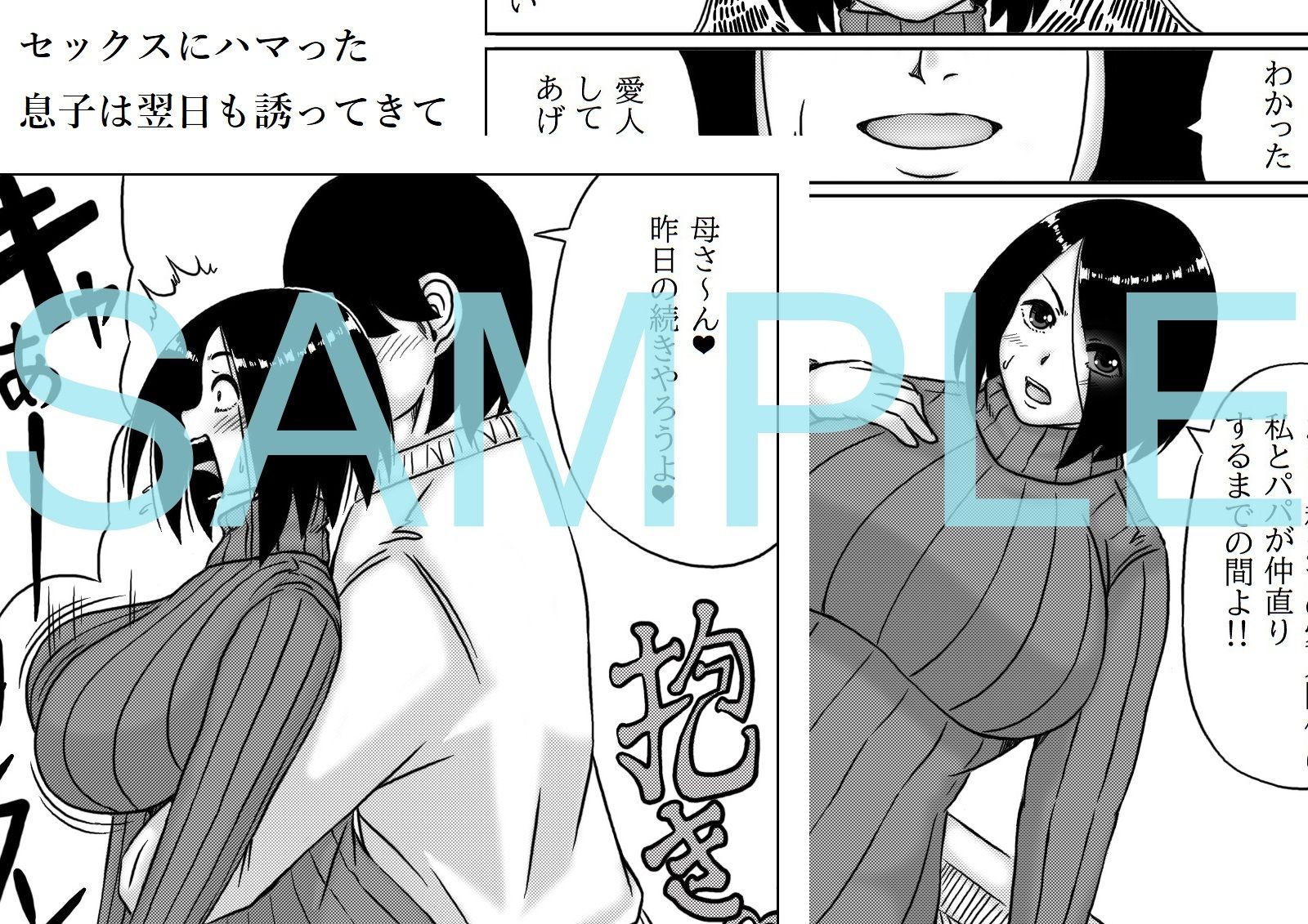 母さん俺と浮気しよう - サンプル画像 3