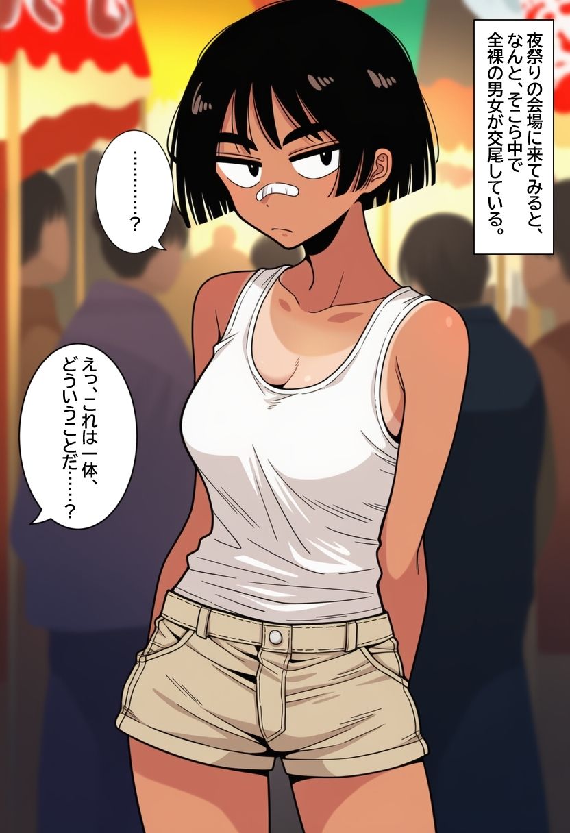 孕ませ村のボーイッシュ娘  日焼けした陸上女子が、無責任中出しされて妊娠するまで。 - サンプル画像 4