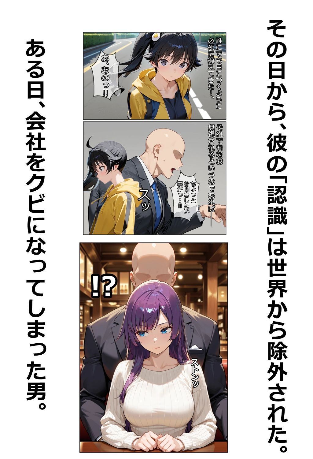 犯物語_認識阻害ノ怪異 - サンプル画像 1