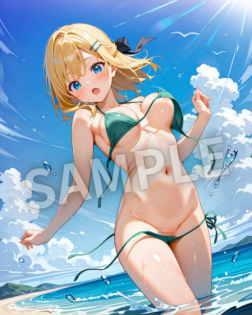 SUMMER MOMENTs ― カレンのビーチハプニングコレクション ― - サンプル画像 2