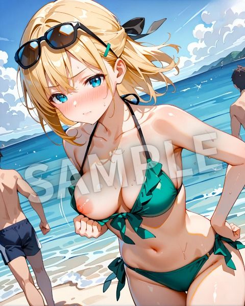 SUMMER MOMENTs ― カレンのビーチハプニングコレクション ― - サンプル画像 5