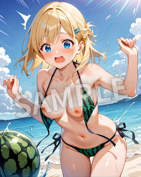 SUMMER MOMENTs ― カレンのビーチハプニングコレクション ― - サンプル画像 6