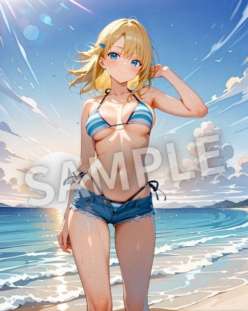 SUMMER MOMENTs ― カレンのビーチハプニングコレクション ― - サンプル画像 7